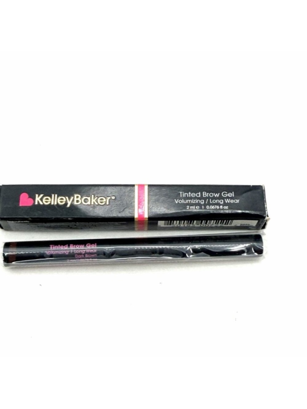 Kelley Baker Tinted Brow Gel - DARK BROWN - NEW